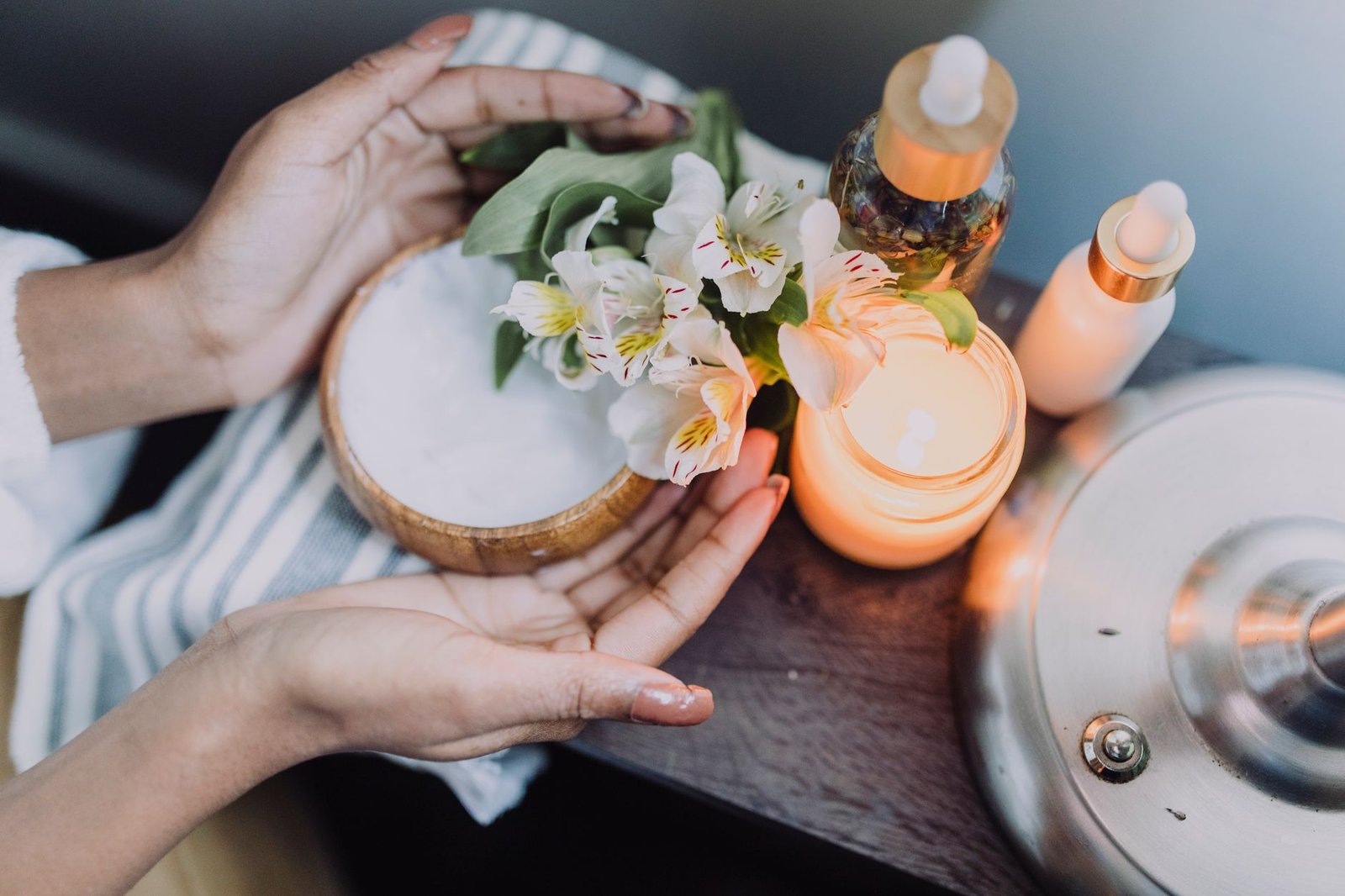 Spa treatment products and relaxation