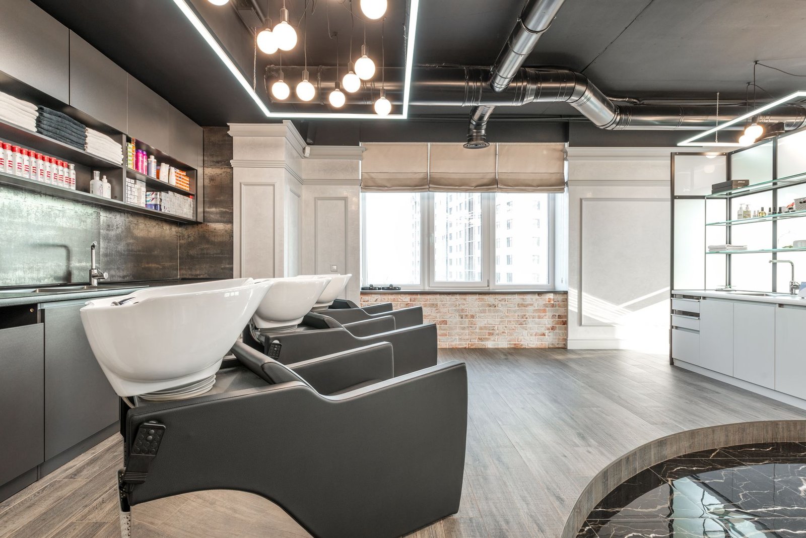 Spa treatment room